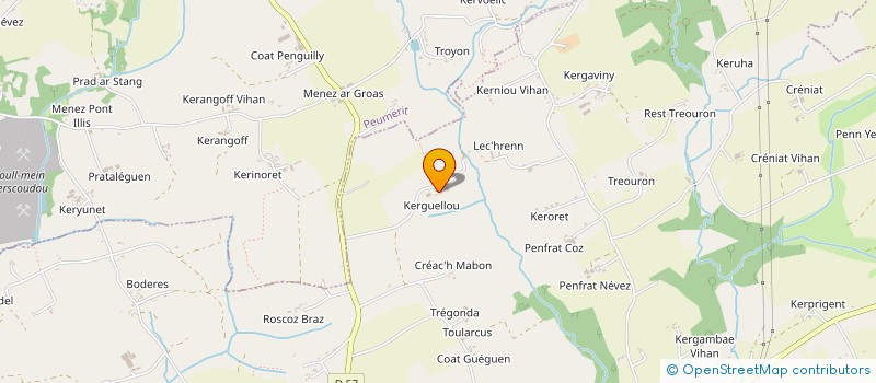 localisation de l'entreprise MADAME VERONIQUE NEDELEC à PLONEOUR-LANVERN