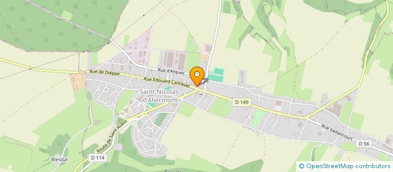 localisation de l'entreprise MADAME VERONIQUE NEHR  SAINT-NICOLAS-D'ALIERMONT