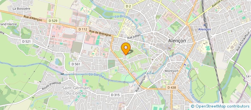 localisation de l'entreprise MADAME VERONIQUE NEINDRE à ALENCON
