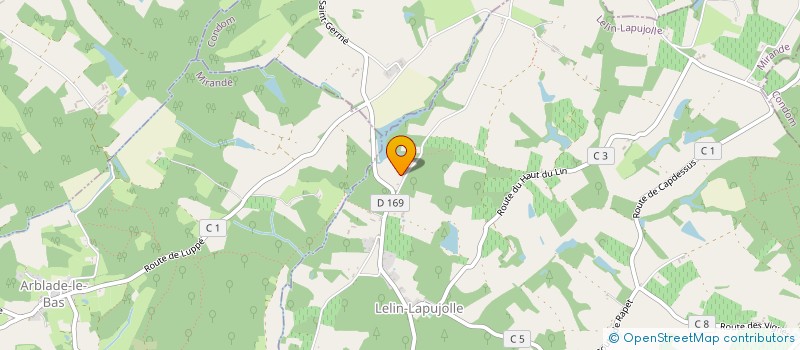 localisation de l'entreprise MADAME VERONIQUE NICOLAS  SAINT-GERME