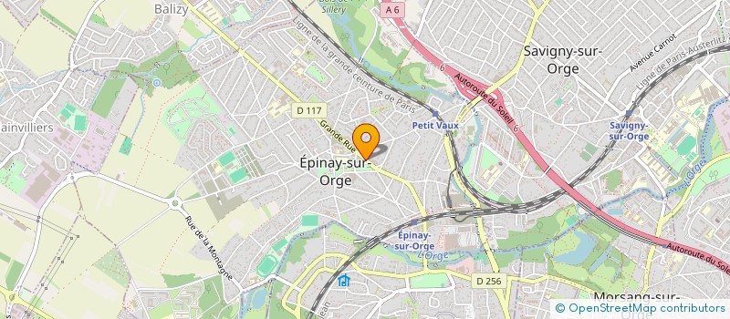 localisation de l'entreprise MADAME VERONIQUE NONG à EPINAY-SUR-ORGE