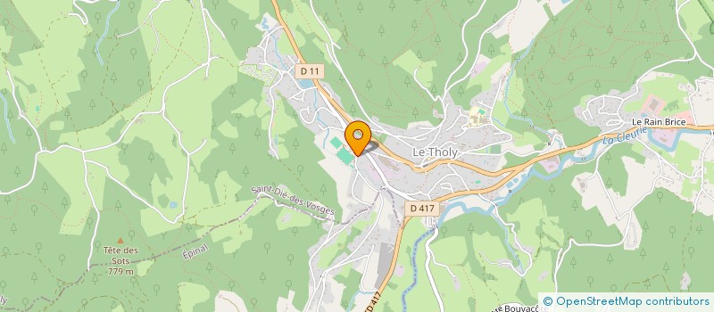 localisation de l'entreprise MADAME VERONIQUE NOVIANT à LE THOLY
