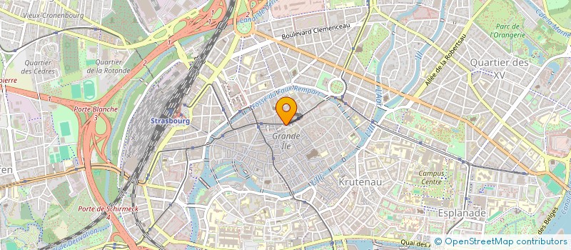 localisation de l'entreprise MADAME VERONIQUE ODIN à STRASBOURG