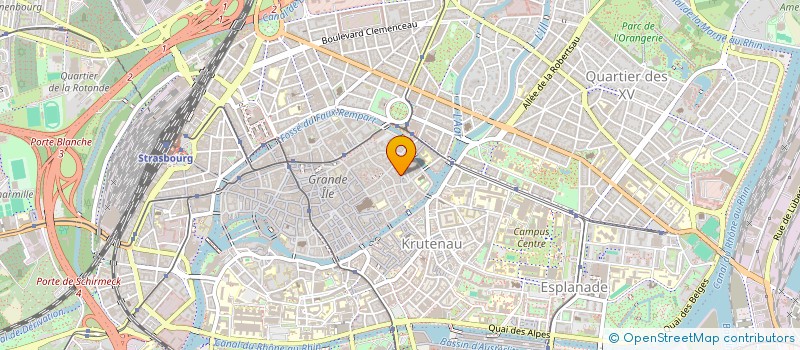 localisation de l'entreprise MADAME VERONIQUE OHSE à STRASBOURG