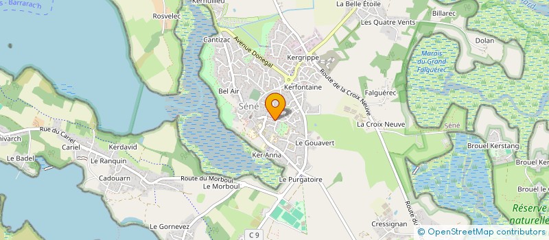 localisation de l'entreprise MADAME VERONIQUE OILLIC à SENE