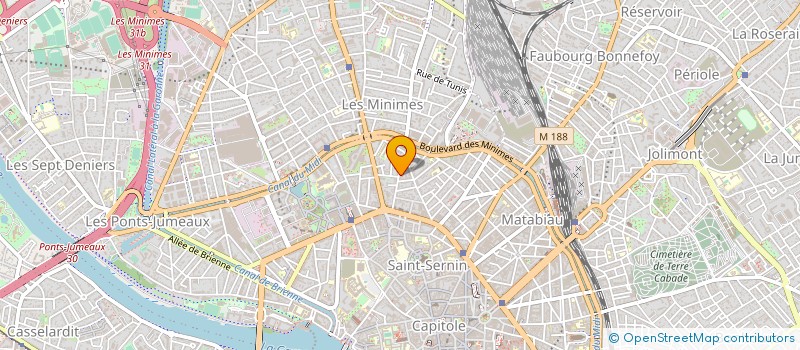 localisation de l'entreprise MADAME VERONIQUE OMEDES à TOULOUSE