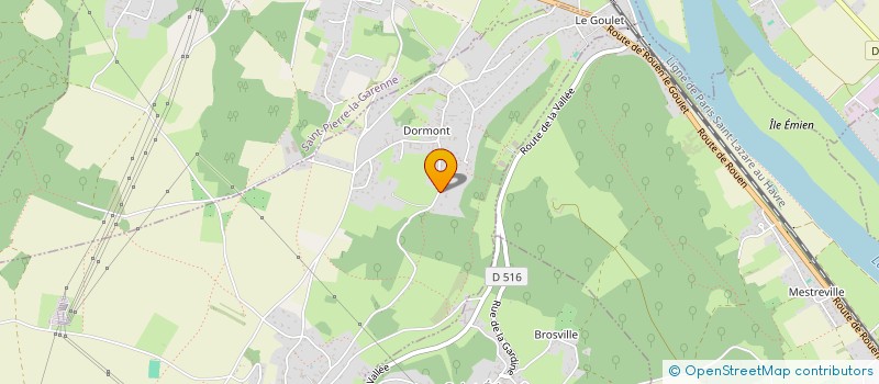 localisation de l'entreprise MADAME VERONIQUE ONILLON  SAINT-PIERRE-DE-BAILLEUL