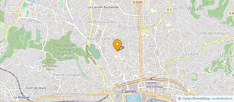 localisation de l'entreprise MADAME VERONIQUE ORHAN à CANNES