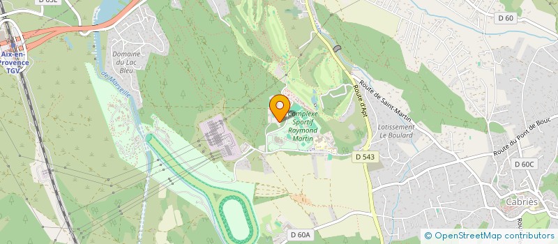 localisation de l'entreprise MADAME VERONIQUE OUTTERS  CABRIES