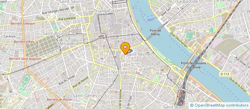 localisation de l'entreprise MADAME VERONIQUE PANAJOL à BORDEAUX