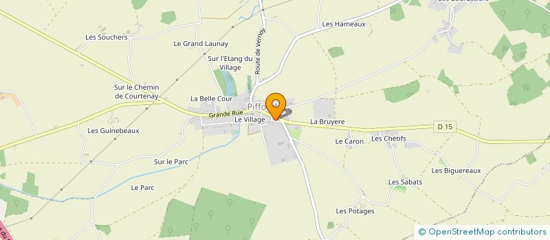 localisation de l'entreprise MADAME VERONIQUE PANTZER à PIFFONDS
