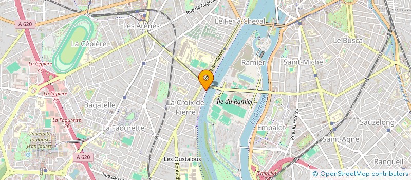 localisation de l'entreprise MADAME VERONIQUE PAPIN à TOULOUSE