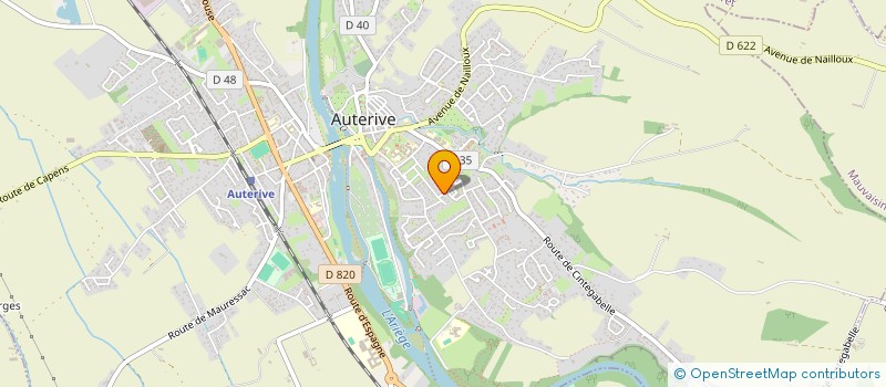 localisation de l'entreprise MADAME VERONIQUE PARET  AUTERIVE