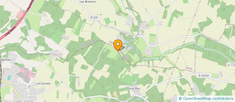 localisation de l'entreprise MADAME VERONIQUE PARTHONNAUD  TAILLEBOURG