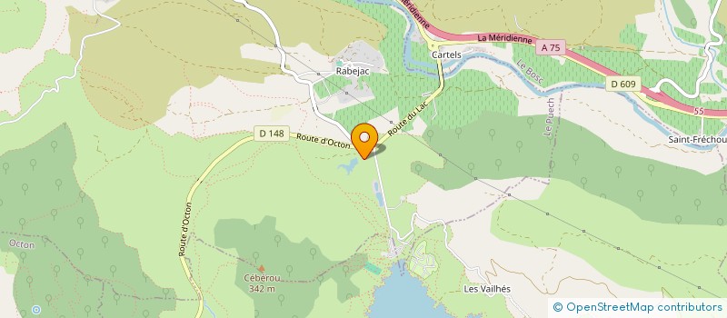 localisation de l'entreprise MADAME VERONIQUE PASQUINI  LE PUECH