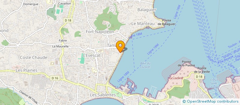 localisation de l'entreprise MADAME VERONIQUE PASTOR à LA SEYNE-SUR-MER