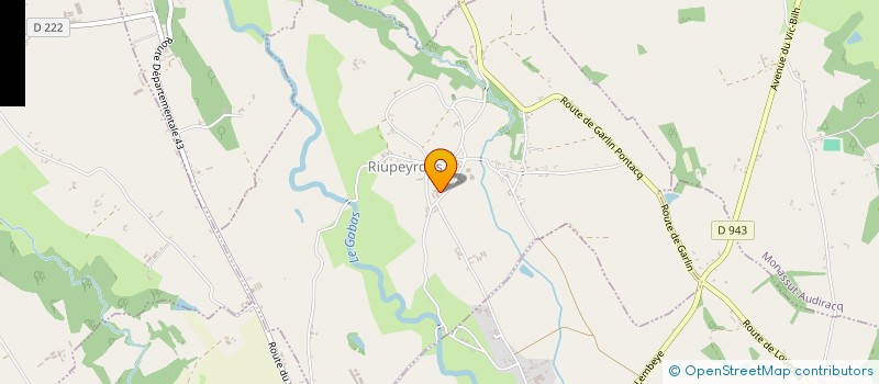 localisation de l'entreprise MADAME VERONIQUE PATIN  RIUPEYROUS