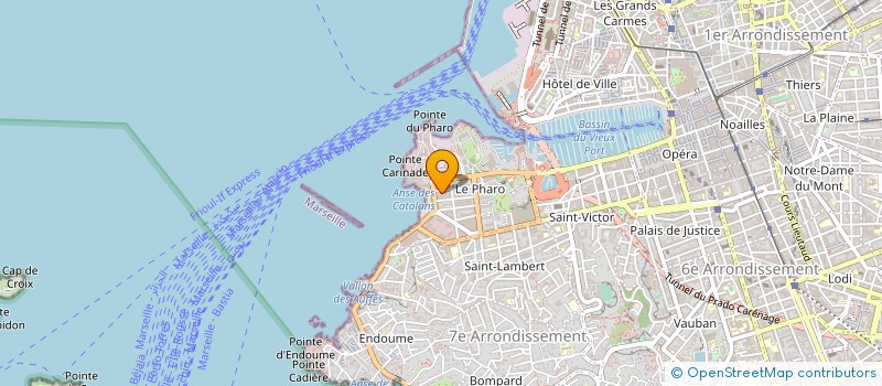 localisation de l'entreprise MADAME VERONIQUE PAUL à MARSEILLE
