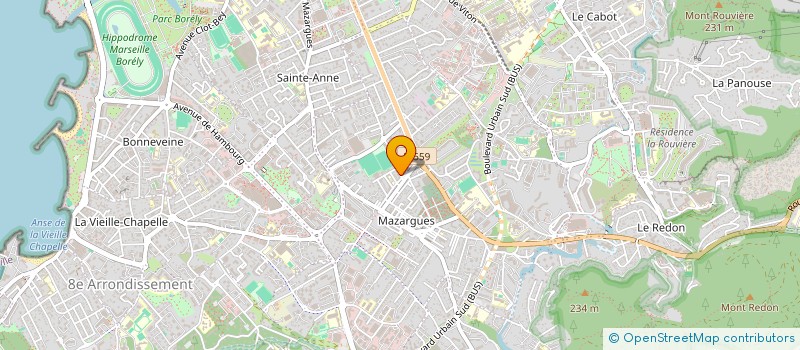 localisation de l'entreprise MADAME VERONIQUE PAUL à MARSEILLE