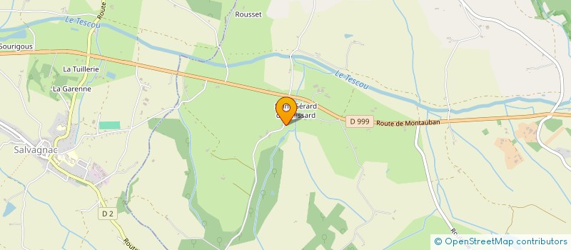 localisation de l'entreprise MADAME VERONIQUE PAULIN  LISLE-SUR-TARN