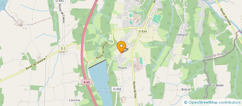 localisation de l'entreprise MADAME VERONIQUE PAUMARD  AIRE-SUR-L ADOUR