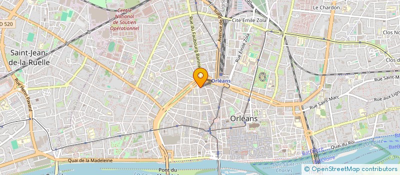 localisation de l'entreprise MADAME VERONIQUE PAUMIER à ORLEANS