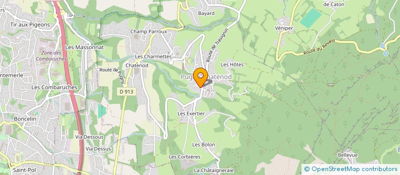 localisation de l'entreprise MADAME VERONIQUE PAYRE-FICOT  PUGNY-CHATENOD