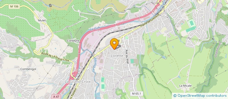 localisation de l'entreprise MADAME VERONIQUE PEDRERO  LORETTE