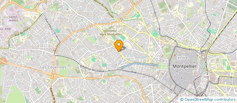 localisation de l'entreprise MADAME VERONIQUE PERALDO à MONTPELLIER