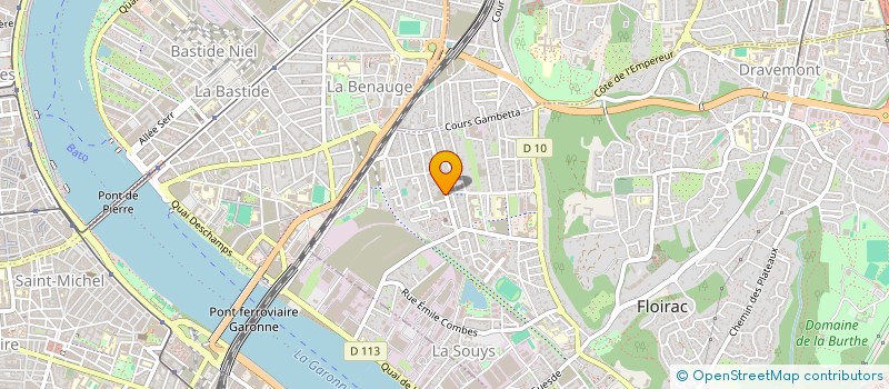 localisation de l'entreprise MADAME VERONIQUE PERES  FLOIRAC