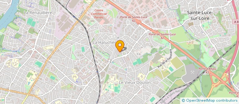 localisation de l'entreprise MADAME VERONIQUE PEREZ à NANTES