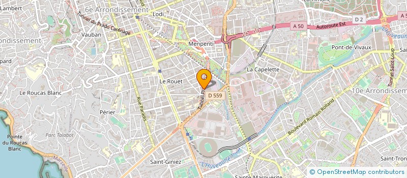 localisation de l'entreprise MADAME VERONIQUE PERIER à MARSEILLE