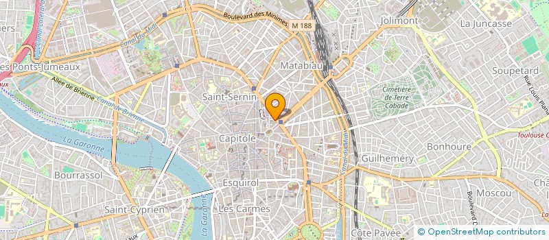localisation de l'entreprise MADAME VERONIQUE PERILLEUX à TOULOUSE