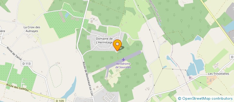 localisation de l'entreprise MADAME VERONIQUE PERNEY  RIVES-DU-LOIR-EN-ANJOU