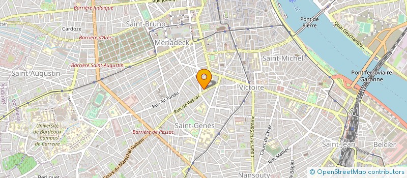 localisation de l'entreprise MADAME VERONIQUE PERRIN à BORDEAUX