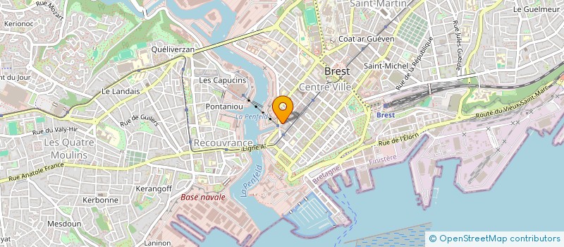 localisation de l'entreprise MADAME VERONIQUE PERROT à BREST