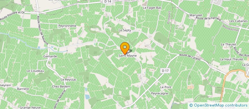 localisation de l'entreprise MADAME VERONIQUE PERRY  POMPORT