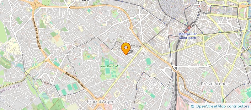 localisation de l'entreprise MADAME VERONIQUE PETITDEMANGE à MONTPELLIER