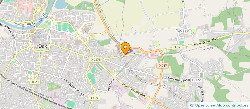 localisation de l'entreprise MADAME VERONIQUE PEYRES  YZOSSE