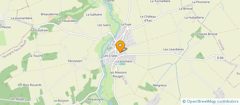 localisation de l'entreprise MADAME VERONIQUE PHILIPPONNEAU à CHAMBRAY-LES-TOURS