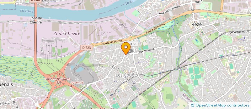 localisation de l'entreprise MADAME VERONIQUE PICHON  BOUGUENAIS