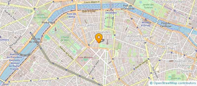 localisation de l'entreprise MADAME VERONIQUE PIEL  PARIS