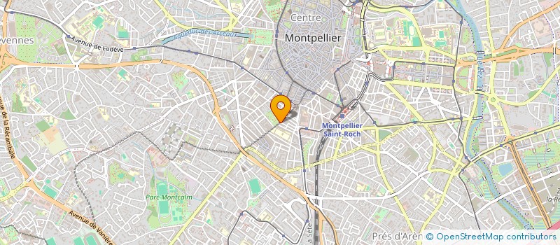 localisation de l'entreprise MADAME VERONIQUE PIERRAT à MONTPELLIER