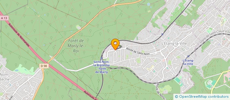 localisation de l'entreprise MADAME VERONIQUE PIERSON à L'ETANG-LA-VILLE