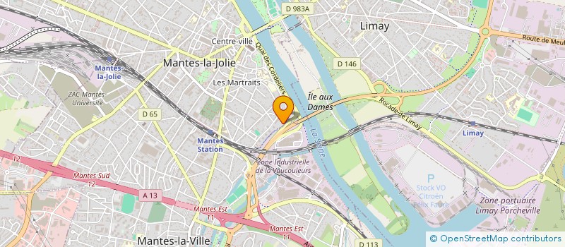 localisation de l'entreprise MADAME VERONIQUE PIGOT  MANTES-LA-JOLIE