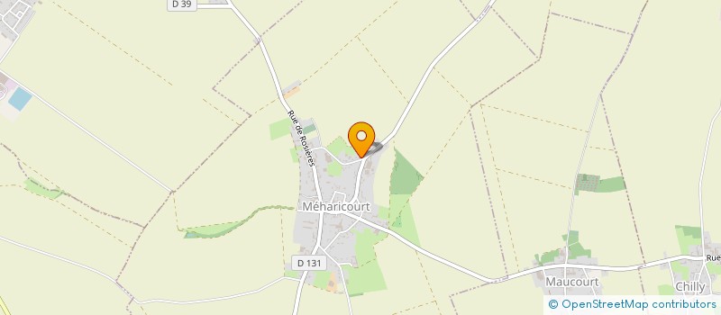 localisation de l'entreprise MADAME VERONIQUE PIGUEL  MEHARICOURT