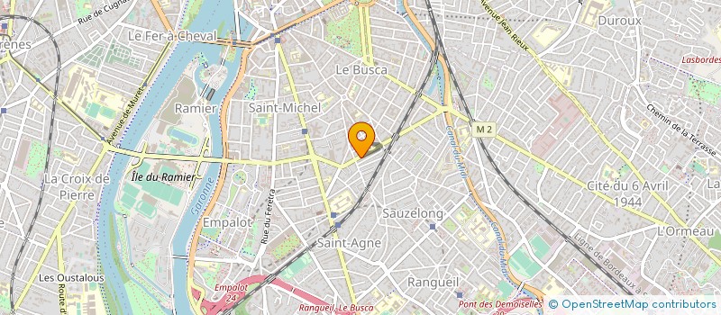 localisation de l'entreprise MADAME VERONIQUE PILLEUR à TOULOUSE