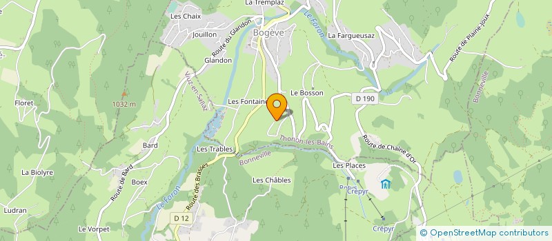 localisation de l'entreprise MADAME VERONIQUE PINGET à BOGEVE