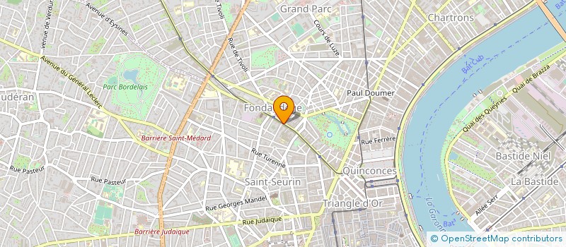 localisation de l'entreprise MADAME VERONIQUE PIOLLE  BORDEAUX