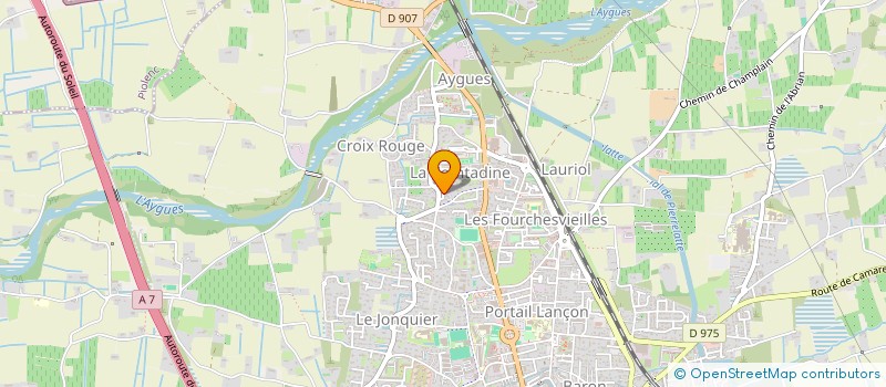 localisation de l'entreprise MADAME VERONIQUE PIOT à ORANGE